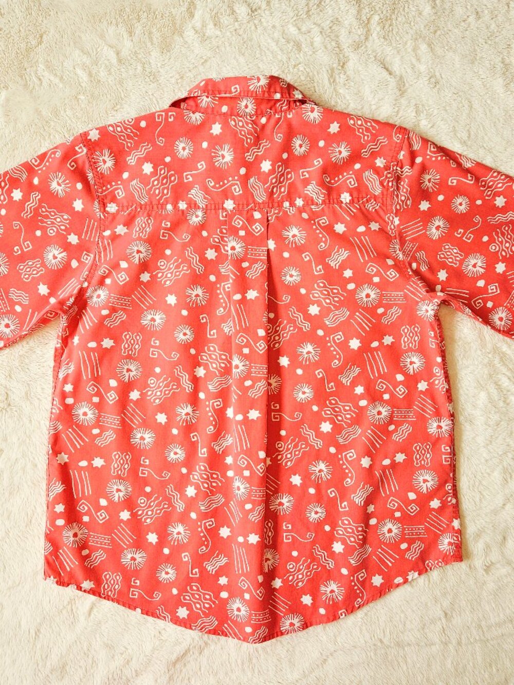 Hasting & Smith VTG 80's Women's Summer Shirt Top Blouse Southwestern print S - Picture 3 of 4